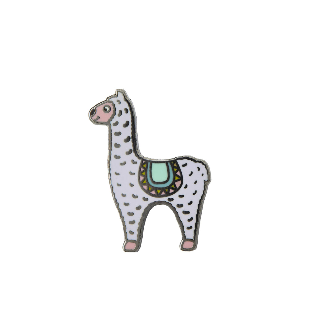 Llama Enamel Pin Badge